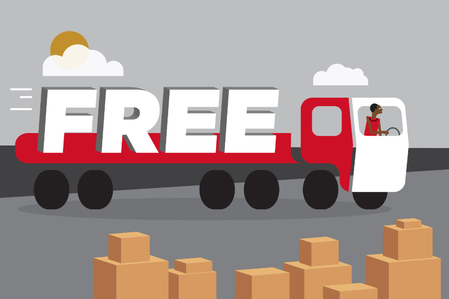 offer free shipping effectively