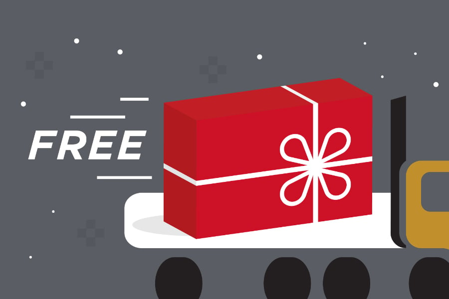 free shipping during holiday season
